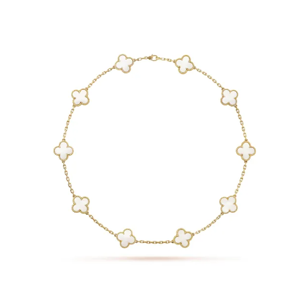 Vintage Alhambra necklace, 10 motifs